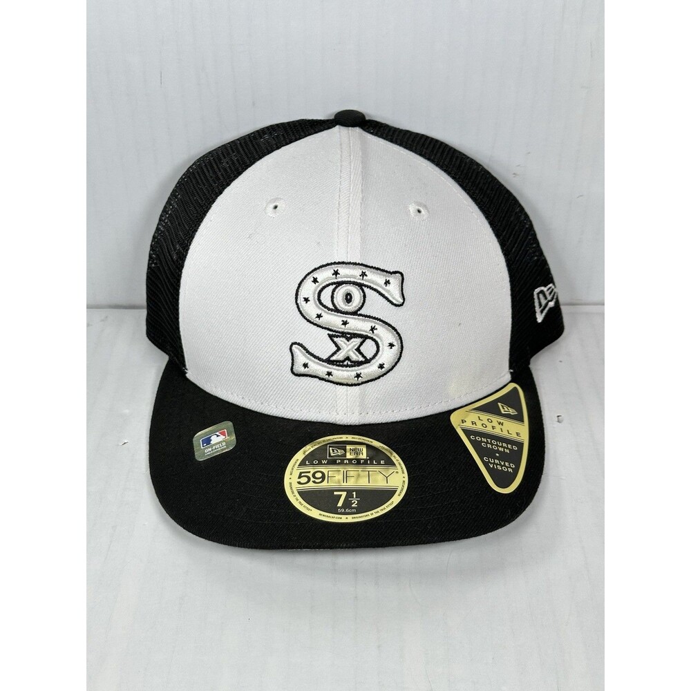 Size 7 1/2 New Era 59FIFTY Chicago White Sox On-Field Batting Practice Hat Cap